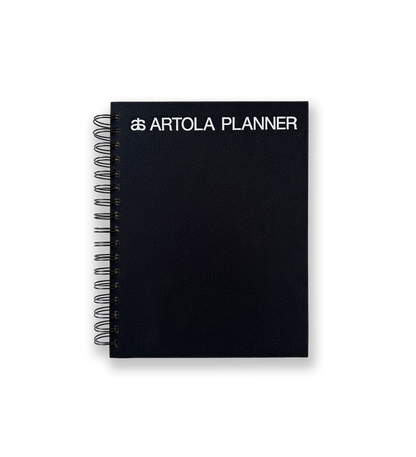 Weekly Planner - Jet Black