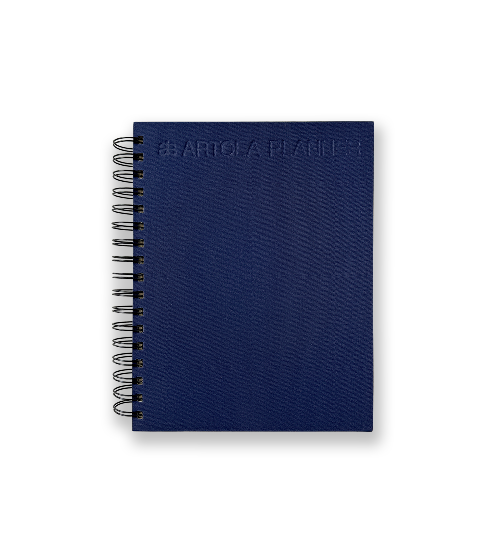 Weekly Planner Navy Blue Artola Design Studio Weekly planner navy blue artola design studio