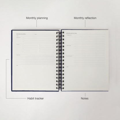 Weekly Planner - Navy Blue